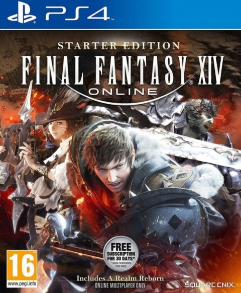 Gra Final Fantasy XIV Online Starter Edition Playstation 4 PS4 Używana