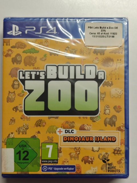 Gra Let's Build A Zoo PS4 Playstation 4 Nowa