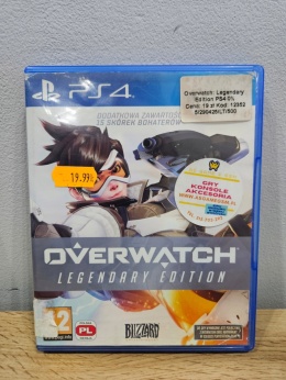 Gra Overwatch PS4 PlayStation 4 Używana