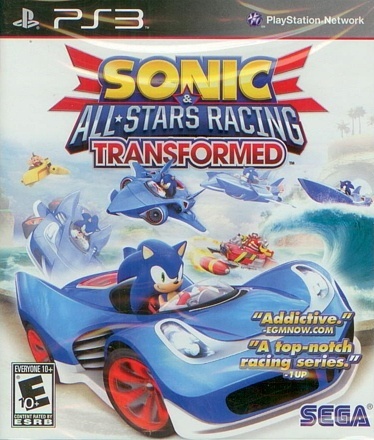 Gra Sonic All Star Racing PS3 Playstation 3 Używana - Brak Okładki