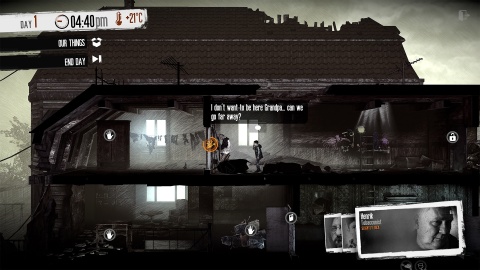 Gra This War of Mine: The Little Ones Playstation 4 PS4 Używana