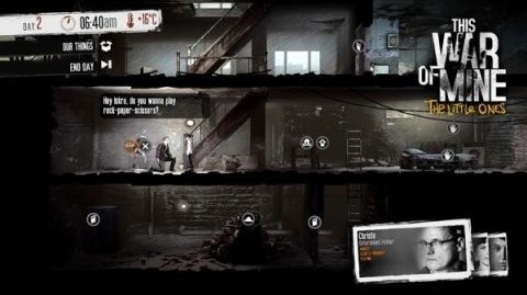 Gra This War of Mine: The Little Ones Playstation 4 PS4 Używana