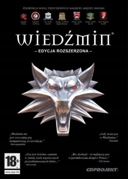 Gra Wiedźmin + Ścieżka Dźwiękowa + Materiały Dodatkowe PC Używana