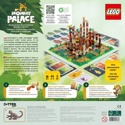 Gra planszowa LEGO Monkey Palace Rebel