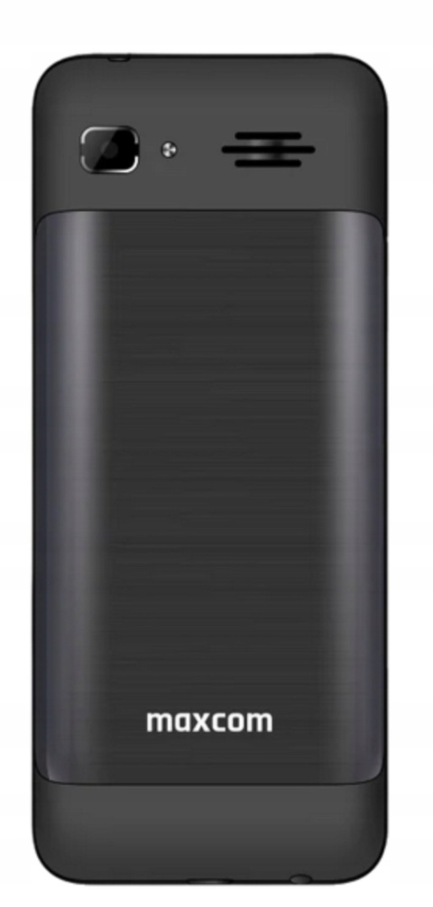 MAXCOM telefon dla seniora MM245 czarny