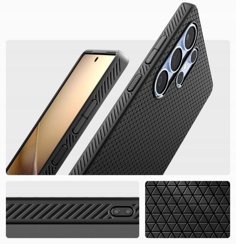 SPIGEN futerał LIQUID AIR do SAMSUNG S25 Ultra matte black