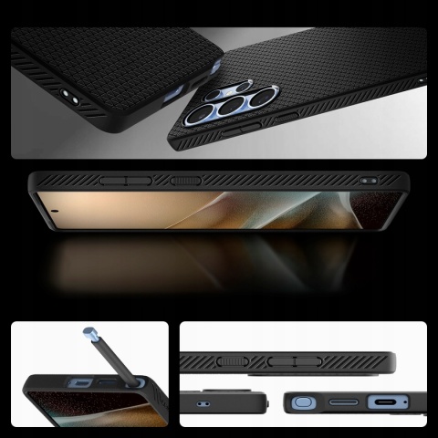 SPIGEN futerał LIQUID AIR do SAMSUNG S25 Ultra matte black