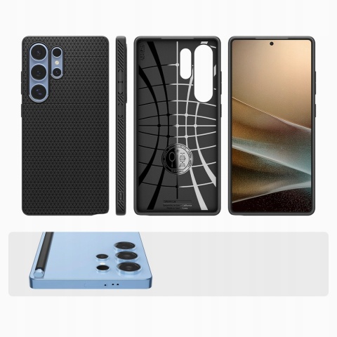 SPIGEN futerał LIQUID AIR do SAMSUNG S25 Ultra matte black