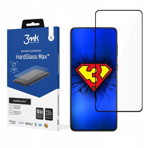 Samsung Galaxy S23 5G - 3mk HardGlass Max Black