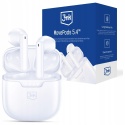 Słuchawki bezprzewodowe 3mk Movepods 5.4 białe Bluetooth 5.4