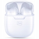 Słuchawki bezprzewodowe 3mk Movepods 5.4 białe Bluetooth 5.4