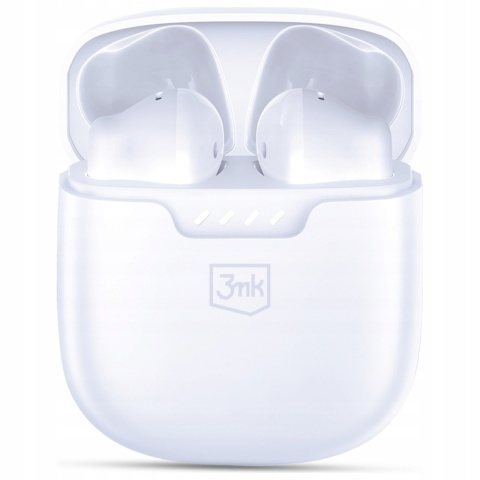 Słuchawki bezprzewodowe 3mk Movepods 5.4 białe Bluetooth 5.4