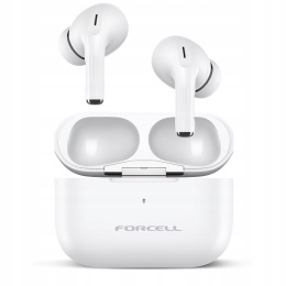 Słuchawki bezprzewodowe douszne Forcell F-Audio Master Pro TWS białe 0INT