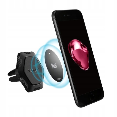 Spigen uchwyt samochodowy magnetyczny Kuel QS11 czarny