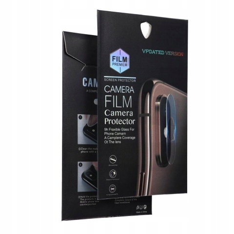 Szkło hartowane 5D Full Glue do aparatu - do Samsung Galaxy A17 4G / A17 5G Czarny