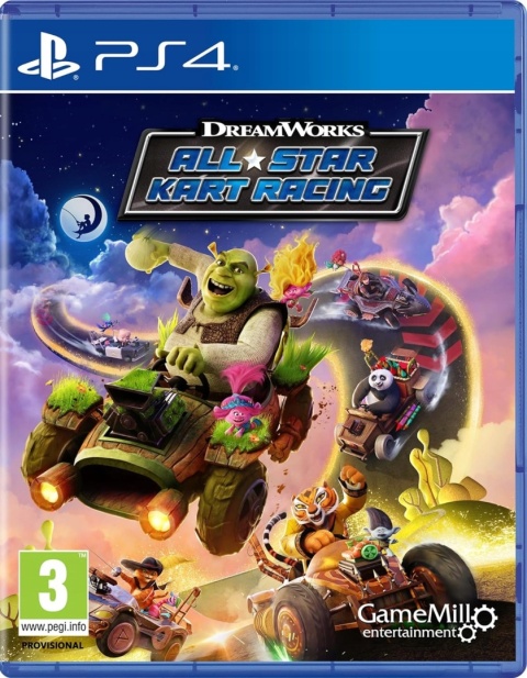 Gra DreamWorks All Star Racing PS4 PlayStation 4 Używana