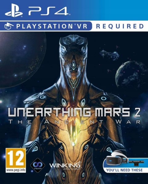 Gra Unearthing Mars 2 The Ancient War PS4 Playstation 4 Używana