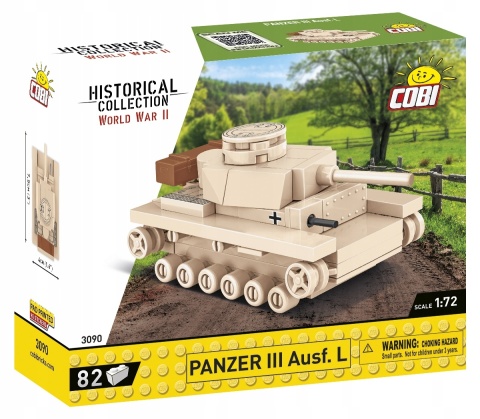 Klocki COBI: HC WWII - Panzer Iii Ausf.L 82 Kl.