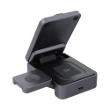 Ładowarka indukcyjna Forcell F-Energy 3w1 Flex Pro Qi2 zgodna z MagSafe (F-05) srebrna