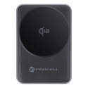 Ładowarka indukcyjna Forcell F-Energy 3w1 Flex Pro Qi2 zgodna z MagSafe (F-05) srebrna
