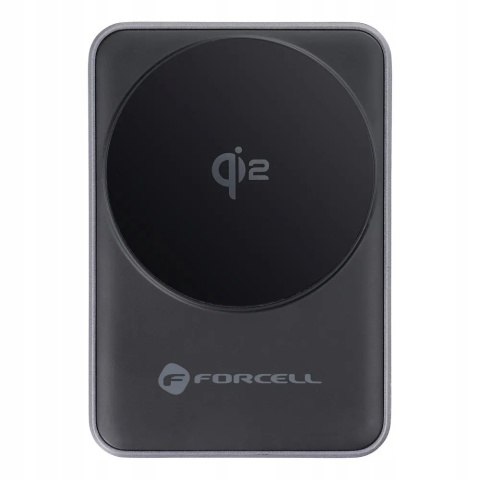 Ładowarka indukcyjna Forcell F-Energy 3w1 Flex Pro Qi2 zgodna z MagSafe (F-05) srebrna