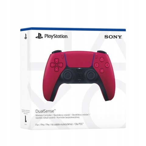 Oryginalny Pad Kontroler PS5 Playstation 5 Dualsense Cosmic Red Nowy