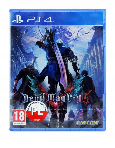 Devil May Cry 5 PS4 Nowa Gra na Płycie w Folii