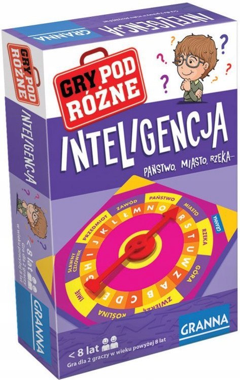 Gra planszowa Inteligencja - gra podróżna