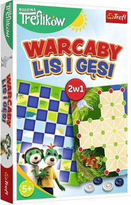 Gry planszowe Warcaby / Lis i Gęsi