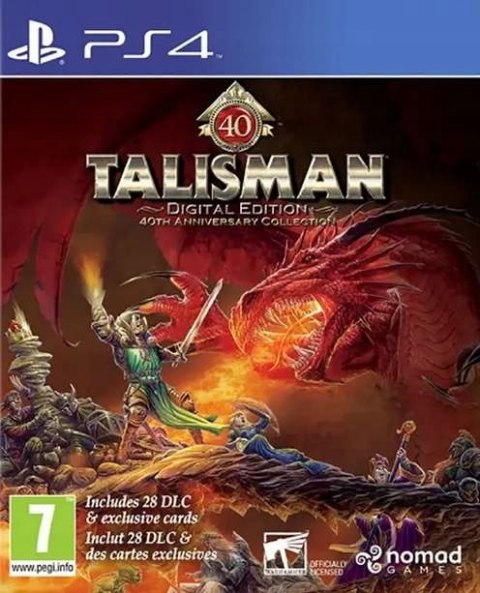 Gra Talisman 40th Anniversary Collection PS4 Nowa Gra na Płycie w Folii Gra Talisman 40th Anniversary Collection PS4 Nowa Gra na Płycie w Folii