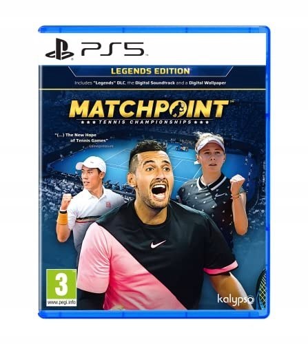 Gra Matchpoint: Tennis Championships PS5 Playstation 5 Nowa Gra w Folii Gra Matchpoint: Tennis Championships PS5 Playstation 5 Nowa Gra w Folii