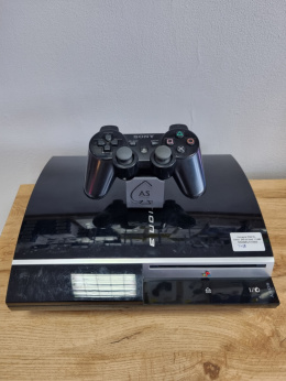 PlayStation 3 FAT 80GB + Oryginalny Pad PS3 DualShock 3 | Używane
