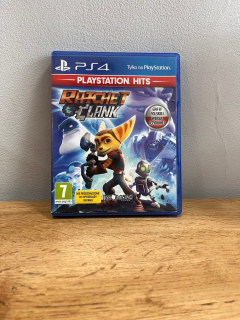 Gra Ratchet & Clank Playstation 4 PS4 Używana Gra Ratchet & Clank Playstation 4 PS4 Używana
