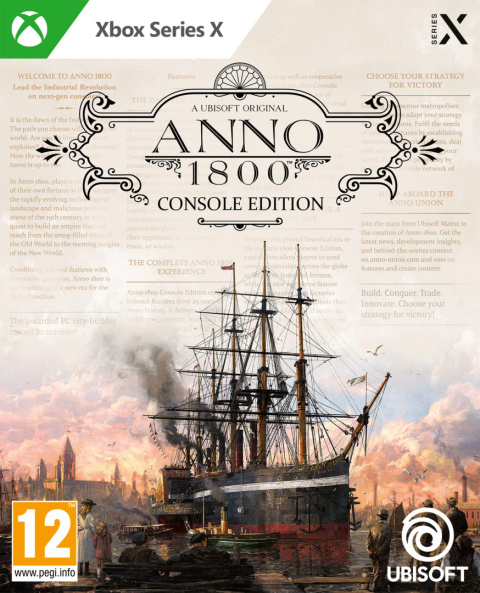 Gra Anno 1800 Console Edition Xbox Series X XSX Używane Gra Anno 1800 Console Edition Xbox Series X XSX Używane