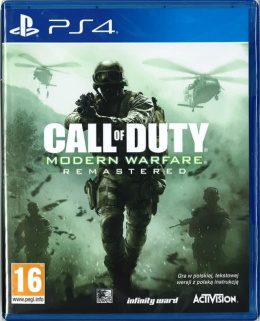 Gra Call of Duty: Modern Warfare Remastered Playstation 4 PS4 Nowa