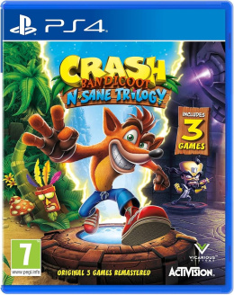 Gra Crash Bandicoot N'Sane Trilogy Playstation 4 PS4 Używana