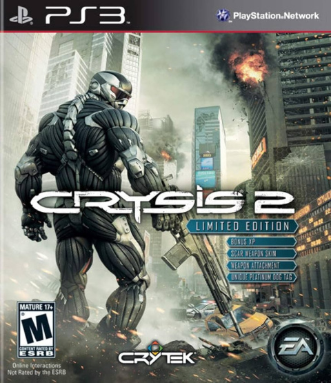Crysis 2 Limited Edition Playstation 3 PS3 Używana Crysis 2 Limited Edition Playstation 3 PS3 Używana
