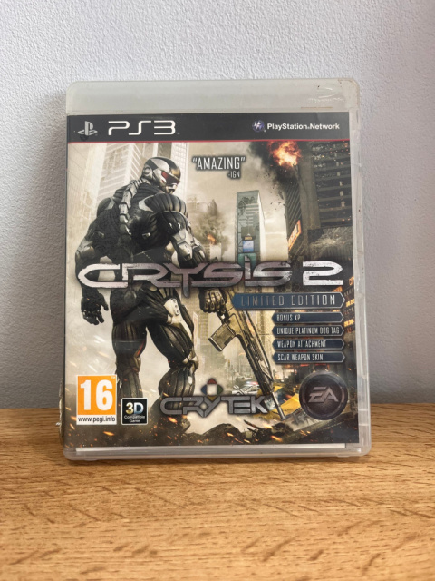 Crysis 2 Limited Edition Playstation 3 PS3 Używana Crysis 2 Limited Edition Playstation 3 PS3 Używana