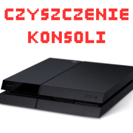 Czyszczenie i wymiana pasty w konsoli Playstation 4 PS4 (Slim Fat Pro)