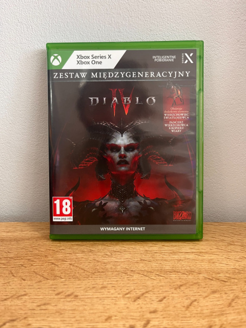 Gra Diablo IV Zestaw Międzygeneracyjny Xbox One / Series XONE Używane Gra Diablo IV Zestaw Międzygeneracyjny Xbox One / Series XONE Używane