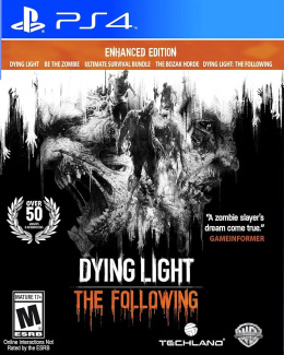Gra Dying Light The Following Playstation 4 PS4 Używana