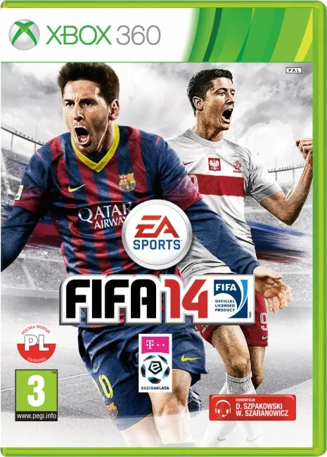 Gra FIFA 14 Xbox 360 Używana Gra FIFA 14 Xbox 360 Używana