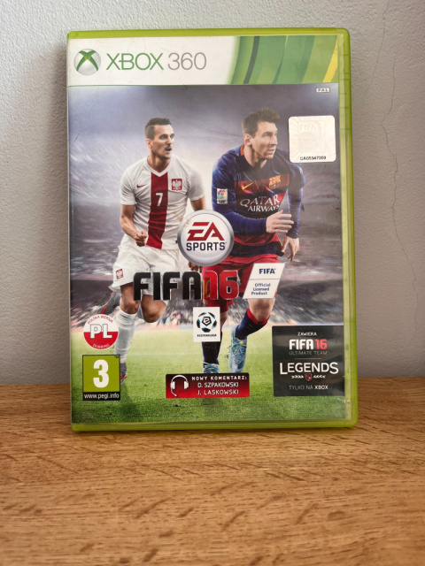 FIFA 16 Xbox 360 Używana FIFA 16 Xbox 360 Używana