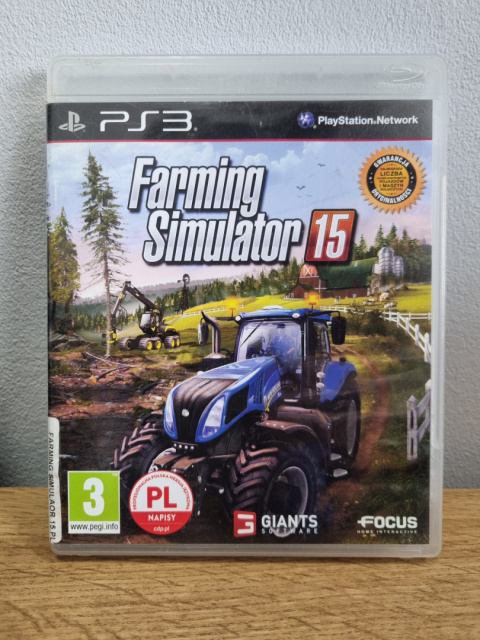 Farming Simulator 15 PlayStation 3 PS3 Używana Farming Simulator 15 PlayStation 3 PS3 Używana