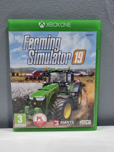 Farming Simulator 19 Xbox One XONE Używana Farming Simulator 19 Xbox One XONE Używana