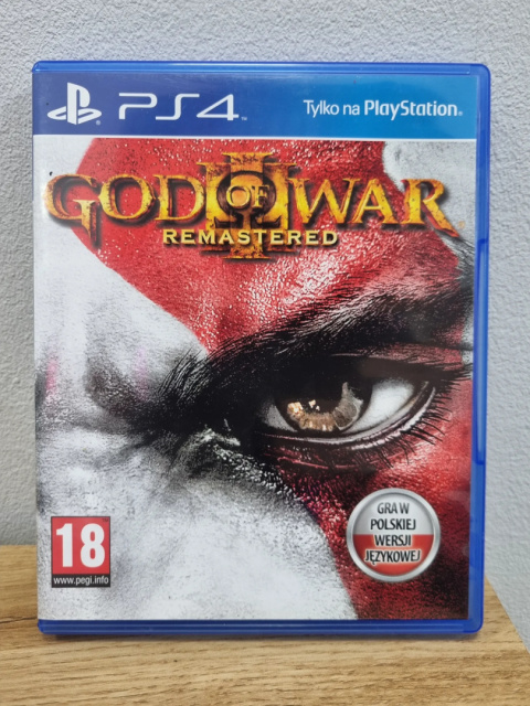 God of War III Remastered Playstation 4 PS4 Używana God of War III Remastered Playstation 4 PS4 Używana