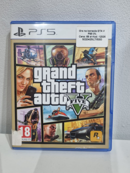 Gra Grand Theft Auto V GTA V Playstation 5 PS5 Używana