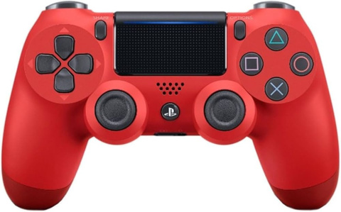 Kontroler SONY DualShock 4 Playstation 4 PS4 czerwony (magma red) | Używany Kontroler SONY DualShock 4 Playstation 4 PS4 czerwony (magma red) | Używany