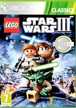 Gra LEGO Star Wars III: The Clone Wars Xbox 360 Używana