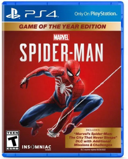 Gra Marvel's Spider-Man Edycja Gry Roku Playstation 4 PS4 Nowa